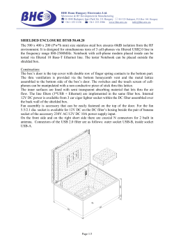 Faraday Boxes - BHE Bonn Hungary Electronics Ltd.
