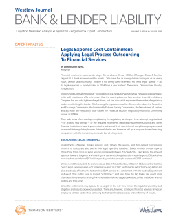 Legal Expense Cost Containment