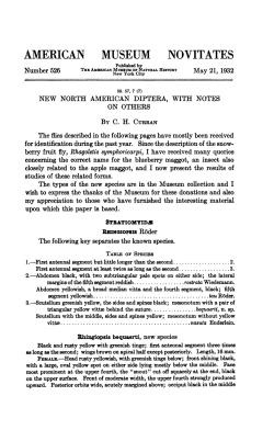 american museum novitates - AMNH Library Digital Repository
