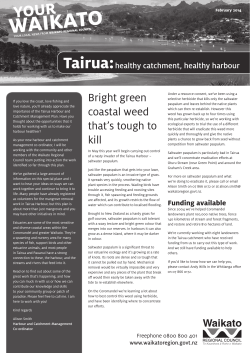 Bright green coastal weed that`s tough to kill