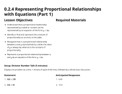 Teacher Summary - Open Up Resources