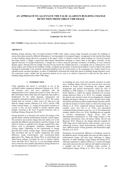 an approach to alleviate the false alarm in building