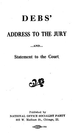 ADDRESS TO THE JURY - Indiana State University
