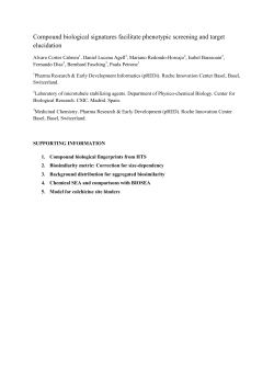 Compound biological signatures facilitate phenotypic