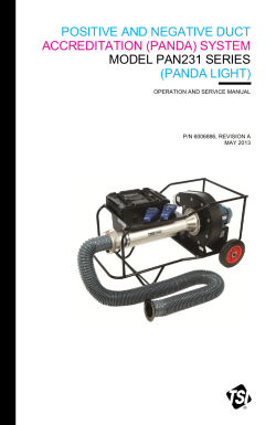 Operation and Service Manuals