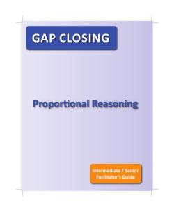 Gap Closing I/S Facilitator`s Guide