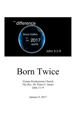 Sermon - Vienna Presbyterian Church
