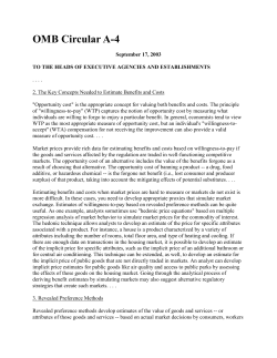 OMB Circular A-4