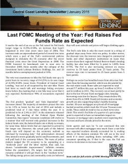 Last FOMC Meeting of the Year: Fed Raises Fed Funds Rate as