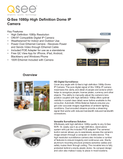 Q-See 1080p High Definition Dome IP Camera