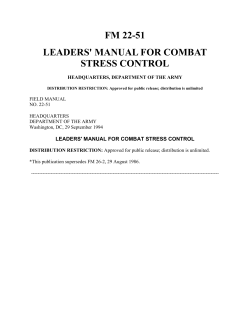 fm 22-51 leaders` manual for combat stress control
