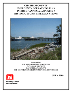 flood hazard infomration report - Chatham Emergency Management
