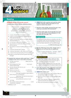 B2+ Student`s Book Unit 4 Sample