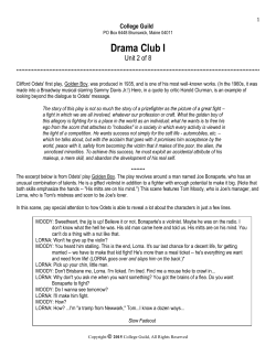 Unit 2 - College Guild