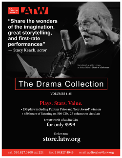 250 plays - LA Theatre Works