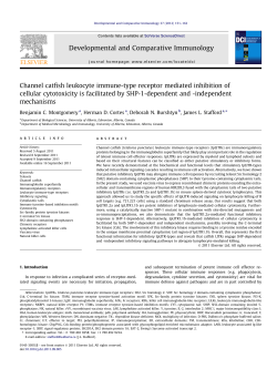 Channel catfish leukocyte immune-type receptor&hellip;