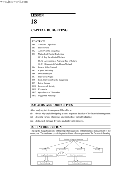 Lesson-18 - BITS-MBA