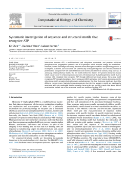 Systematic investigation of sequence and structural motifs that