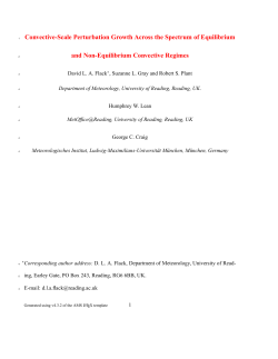 Convective-Scale Perturbation Growth as a Function of Convective