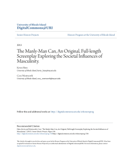 The Manly-Man Can, An Original, Full