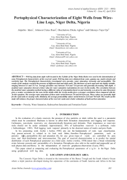 Line Logs, Niger Delta, Nigeria