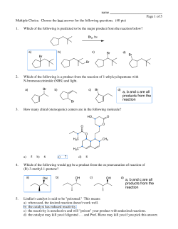 Exam 3 answers