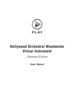 Hollywood Orchestral Woodwinds Manual - Soundsonline