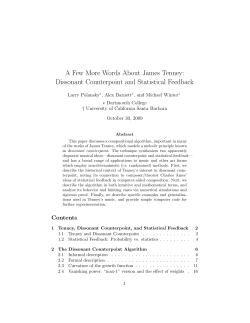 A Few More Words About James Tenney: Dissonant Counterpoint
