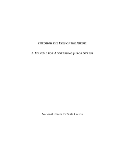 Through the Eyes of the Juror