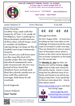 Message from Molly: On the 5 August 2016