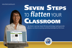 Seven Steps to Flatten Your Classroom