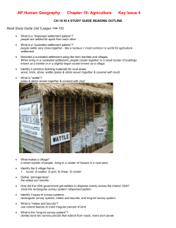 AP Human Geography Chapter 10: Agriculture Key Issue 4