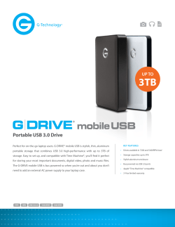 g drive - G-Technology