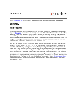 enotes-much-ado-about-nothing-guide