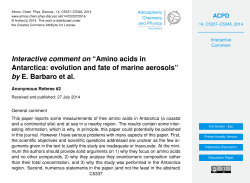 Interactive comment on