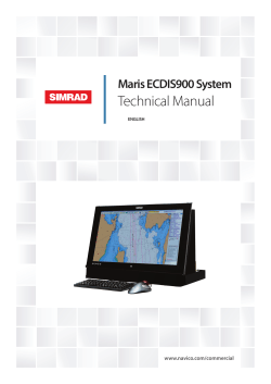 Technical Manual - Simrad Commercial