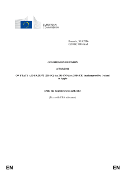 C(2016) 5605 final - European Commission