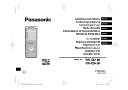 471. RR-XS450 - Panasonic Middle East