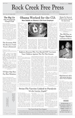 Oct. 2009 - Rock Creek Free Press
