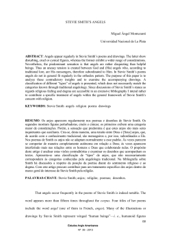 STEVIE SMITH`S ANGELS Miguel &Aacute;ngel Montezanti Universidad