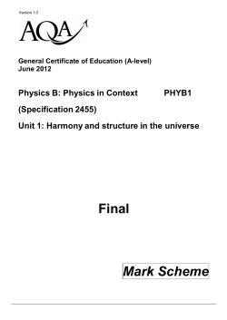 General Certificate of Education