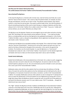 Review One flew over the Cuckoo`s Nest