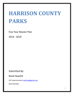 HARRISON COUNTY PARKS