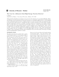 The Case for a Kilometer-Scale High Energy Neutrino