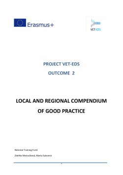 local and regional compendium of good practice