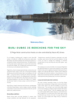 burj dubai is reaching for the sky