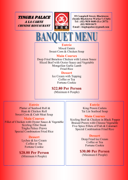 TINGHA PALACE - Blacktown Workers Club