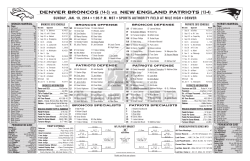 Flipcard - Denver Broncos Media Room