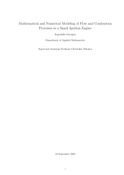 Mathematical and Numerical Modeling of Flow and Combustion