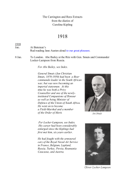 1918 - The Kipling Society